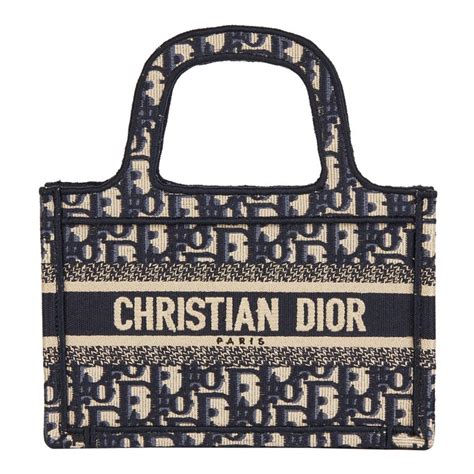 christian dior mini book tote|christian dior tote bag small.